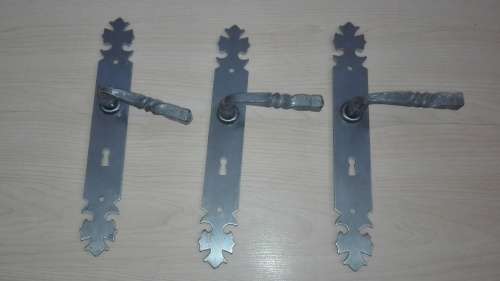 Set of 3 Metal Door Handles