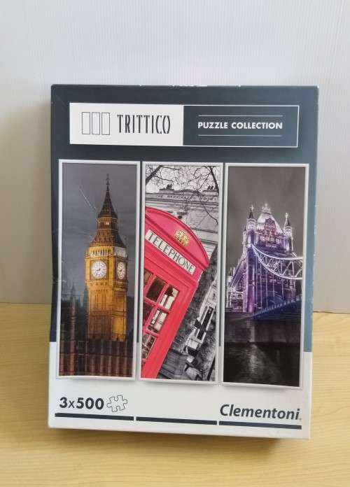Trittico (London) 3 x 500 Piece Clementoni Puzzles