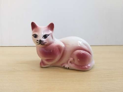 Ceramic Cat Figurine