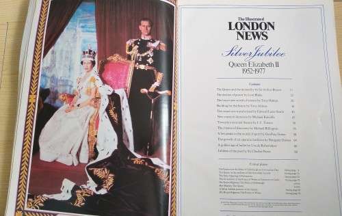 The Illustrated London News Silver Jubilee Queen Elizabeth II 1952-1977