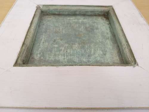 Painted White Wooden Frame