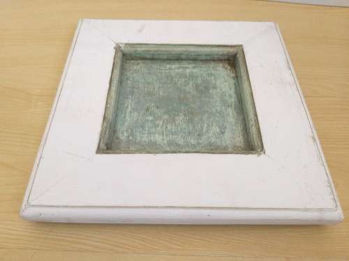 Painted White Wooden Frame