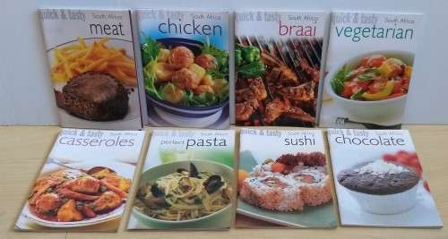 Set of 8 Small Cookery Books (Paperback)