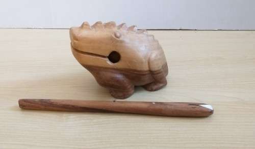 Wooden Lucky Money Frog