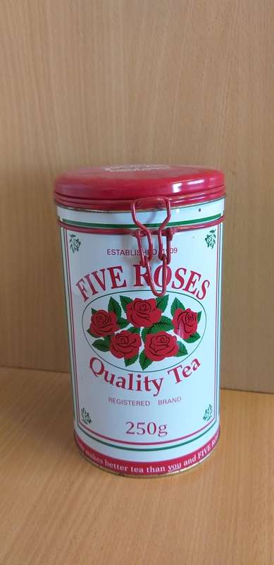 Five Roses Tea Tin
