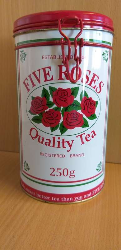 Five Roses Tea Tin