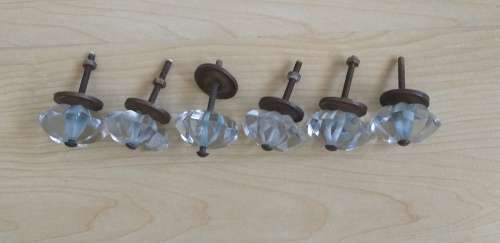 Crystal Glass Drawer Knobs