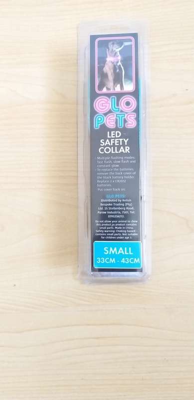 Glo Pets - LED Safety Collar (Small 33cm - 43cm)