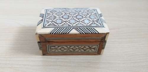 Small Wooden Inlaid Box