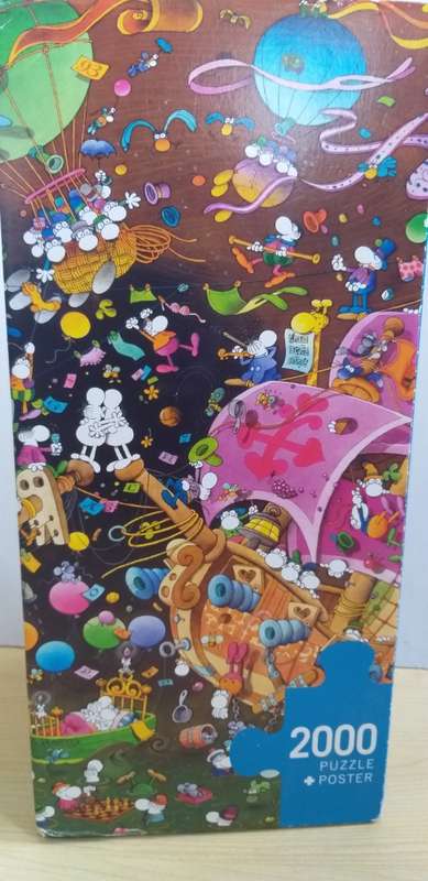 Heye Mordillo (The Kiss) 2000 Piece Puzzle Poster