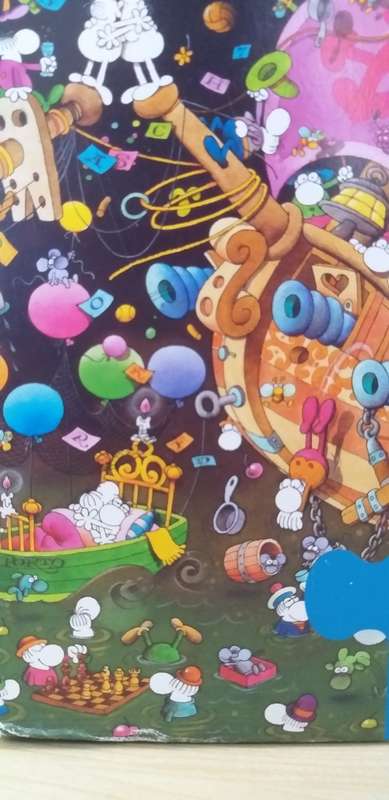Heye Mordillo (The Kiss) 2000 Piece Puzzle Poster