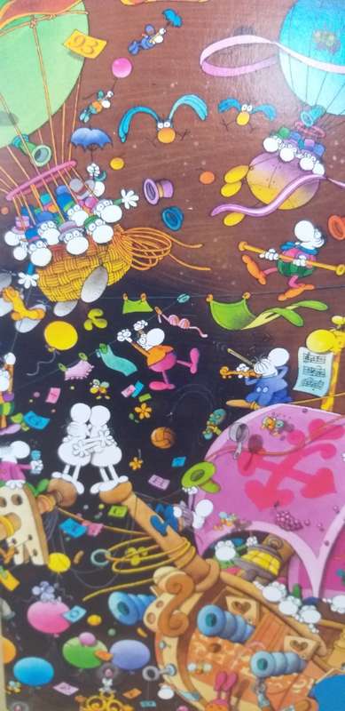 Heye Mordillo (The Kiss) 2000 Piece Puzzle Poster