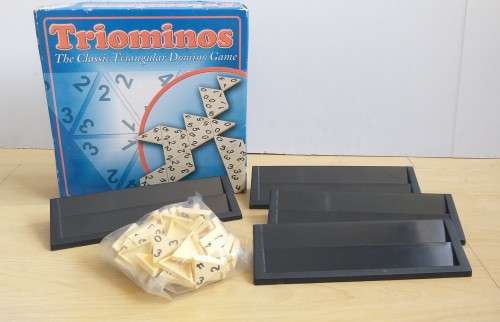Triominos (The Classic Triangular Domino Game)