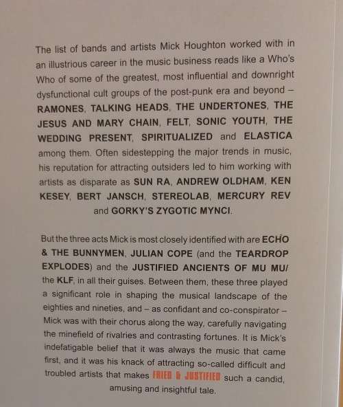 Fried & Justified : Mick Houghton (Paperback)