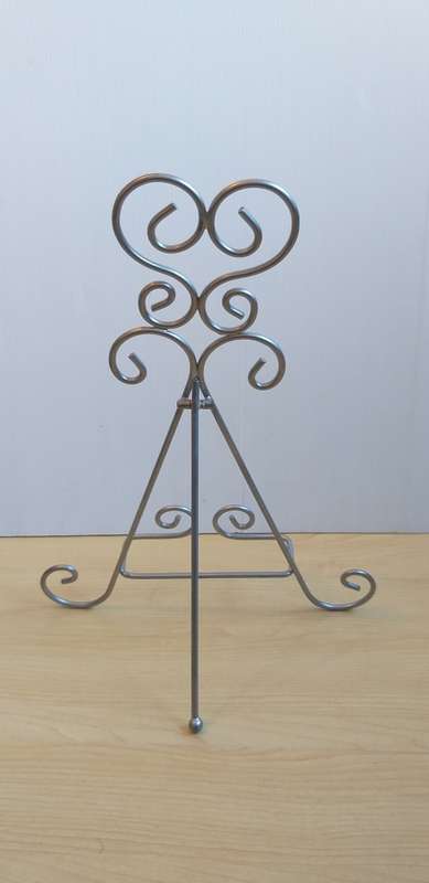 Stainless Steel Recipe Book Stand