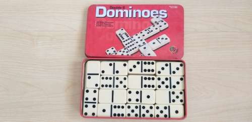 Tin - Double 6 Dominoes