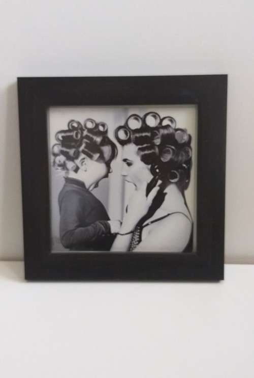Black Photo Frame (22cm x 22cm)