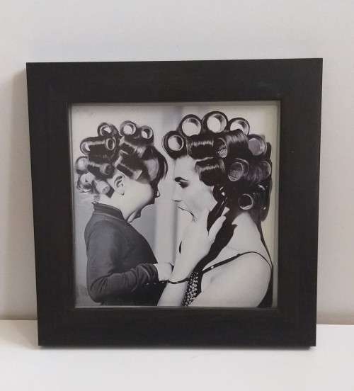 Black Photo Frame (22cm x 22cm)