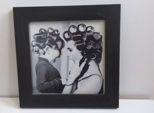 Black Photo Frame (22cm x 22cm)
