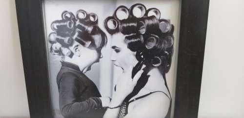 Black Photo Frame (22cm x 22cm)