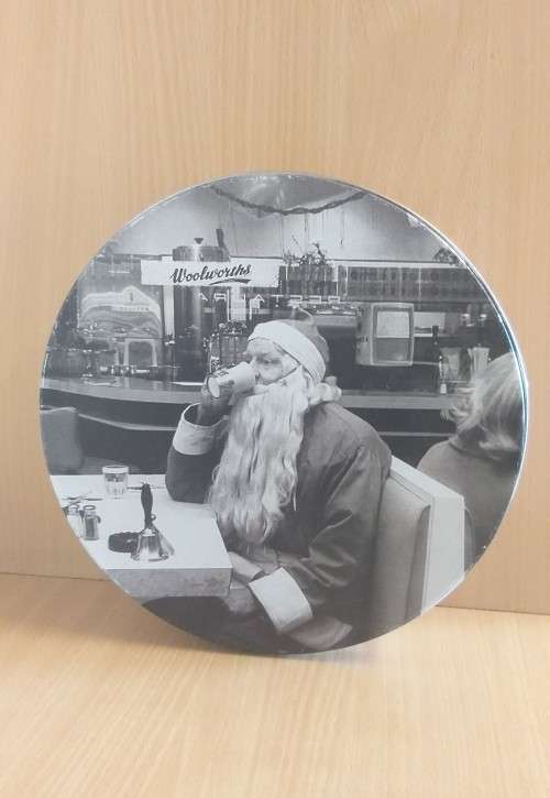 Round Cake/Cookies tin - width 27cm height 9cm