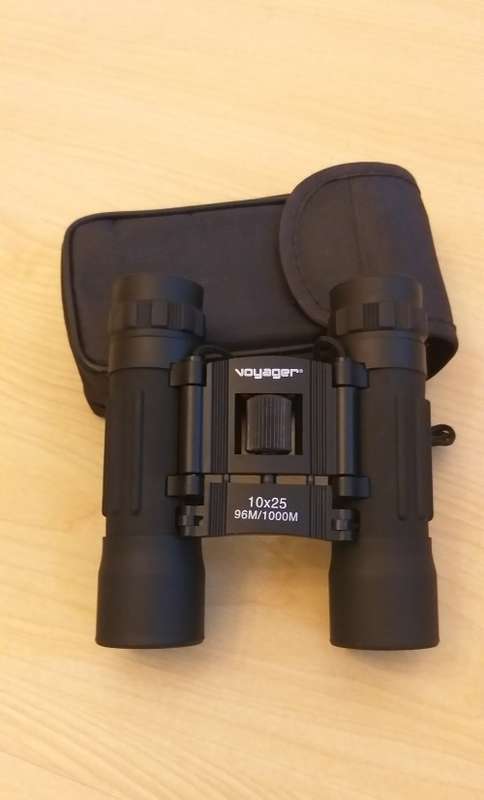 Voyager 10 x 25 Binoculars - Black