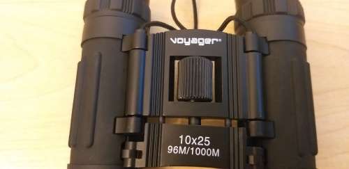 Voyager 10 x 25 Binoculars - Black