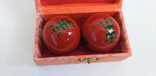 2pcs Chinese Ball Baoding Balls Exercise Massage Balls For Hand Exercise Therapy