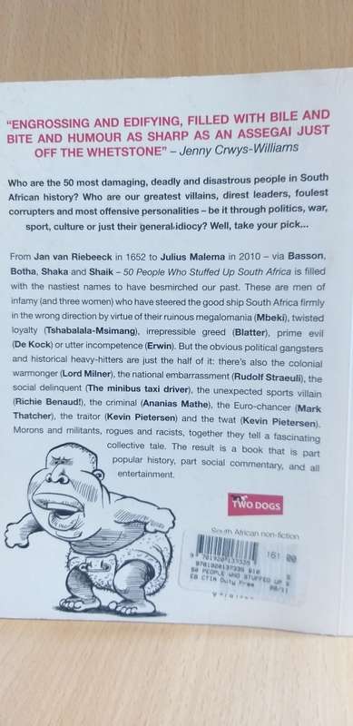 50 People who Stuffed Up South Africa Book by Alexander Parker (Paperback)