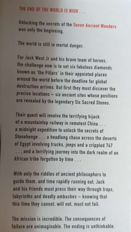 The Six Sacred Stones: Matthew Reilly (Hardcover)