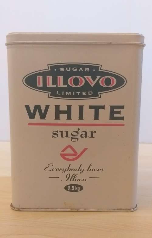 Illovo White Sugar Tin