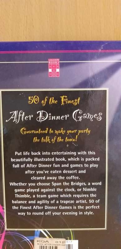 50 Of the Finest After Dinner Games (Hardcover)