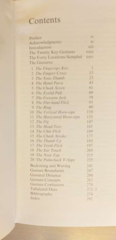 Gestures, Their Origins and Distribution by Desmond Morris, Peter Collett, Peter Marsh (Hardcover)