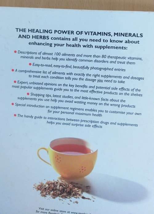 Readers Digest - The Healing Power of Vitamins and Herbs (Hardcover)