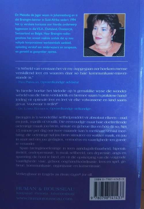Breingim - Jou Persoonlike Oefenprogram Vir Verhoogde Lewenskwaliteit (Afrikaans, Paperback)