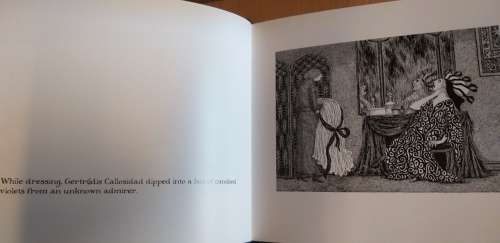 The Blue Aspic by Edward Gorey (Hardcover)