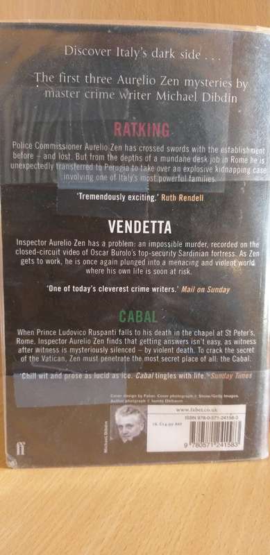Zen Omnibus - `Ratking`, `Vendetta`, `Cabal` : Michael Dibdin (Paperback)