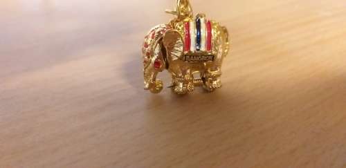Elephant Keyring/Keychain