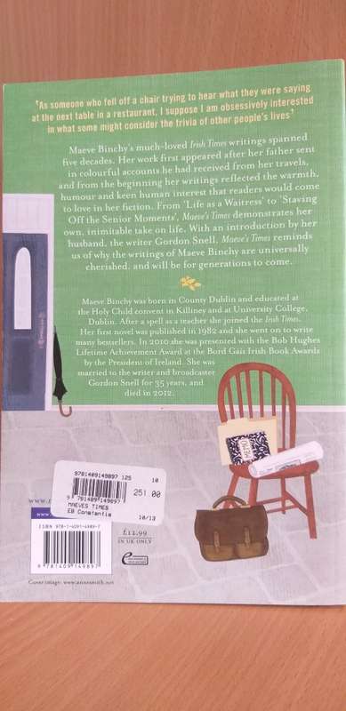Maeve`s Times by Maeve Binchy (Paperback)