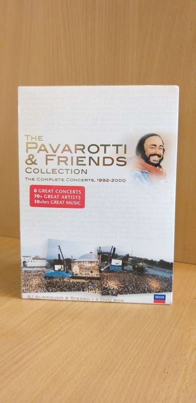 Pavarotti;luciano - The Pavarotti & Friends Collection - The Complete Concerts (DVD, Box)