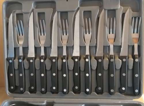 Set - 18 Piece Koch Messer Stainless Knives