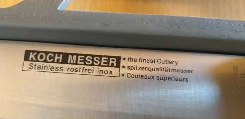 Set - 18 Piece Koch Messer Stainless Knives
