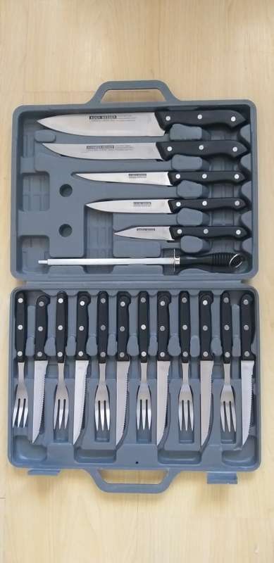 Set - 18 Piece Koch Messer Stainless Knives