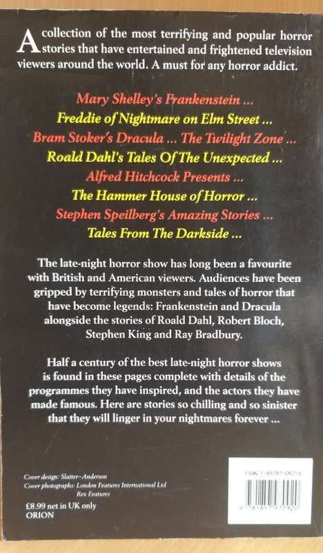 The Television Late Night Horror Omnibus  Edited by Peter Haining (Paperback)