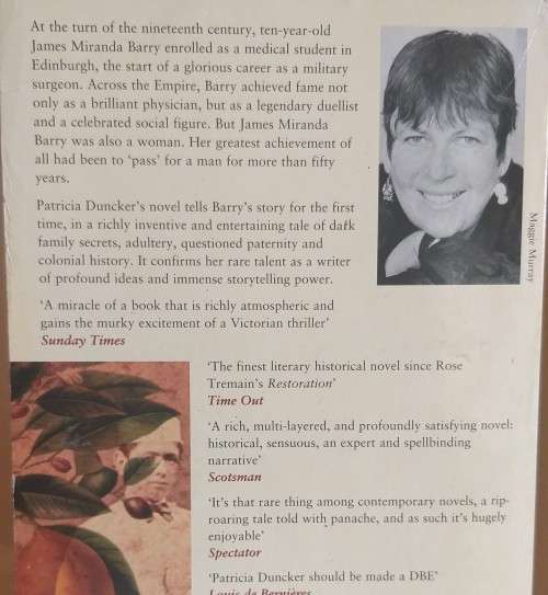 James Miranda Barry : Patricia Duncker (Paperback)