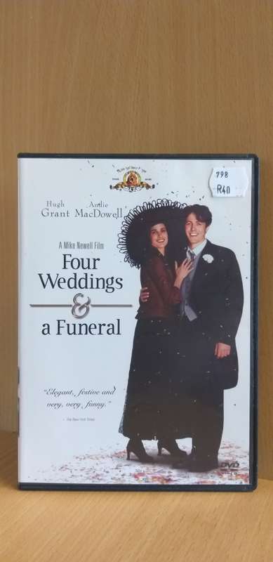 Four Weddings & A Funeral - Dvd (Hugh Grant, Andie MacDowell)
