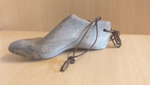 Large Wooden Shoe Ornament/Display