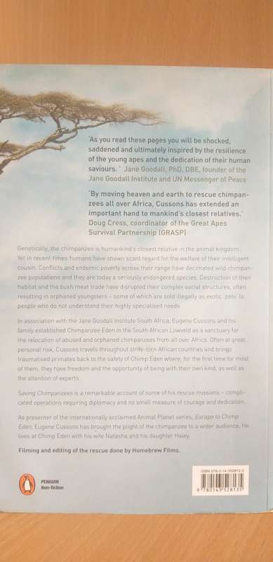 Saving Chimpanzees : Eugene Cussons (Paperback)