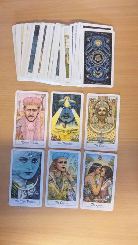 Norbert Losche Cosmic Tarot Deck