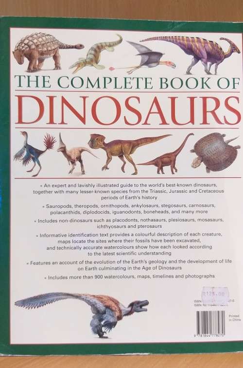 The Complete Book of Dinosaurs (Paperback)